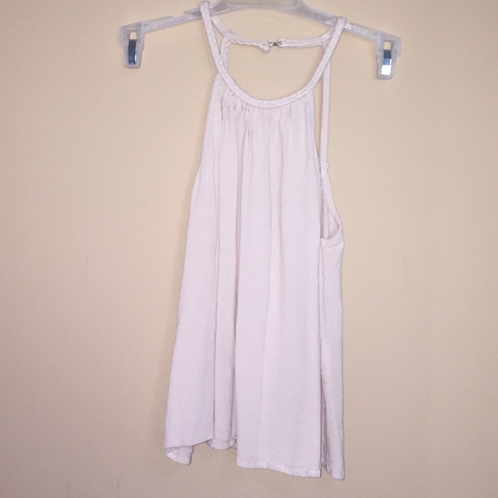 Cream colored tank from full tilt at tilly’s